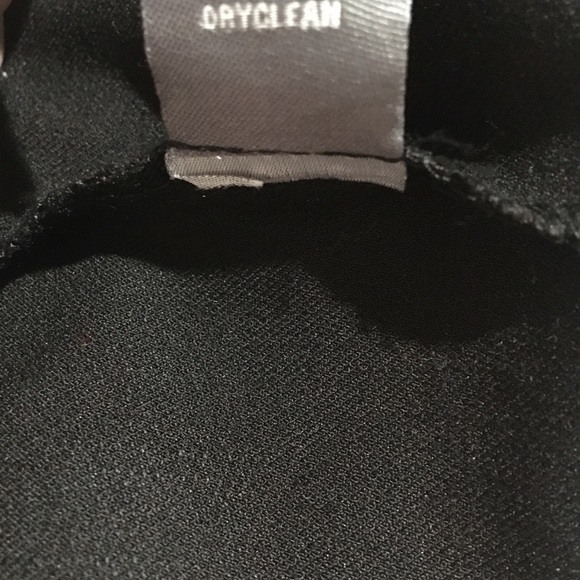 Donna Ricco NY Black Modern w/ Detail Dress 4 EUC - Picture 7 of 12